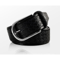 TOP 10 Factory Sell! Popular Skin belt braided Leather Fashion Man PU Belt